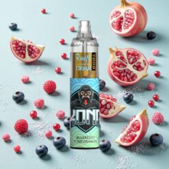 RandM Fumot Tornado 7000 Bouffées 14 ML E-liquide Myrtille Grenade