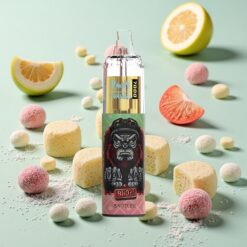 RandM Fumot Tornado 7000 Bouffées 14 ML E-liquide et Bobine Mesh Arlequin