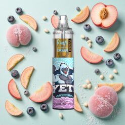 RandM Fumot Tornado 7000 Bouffées 14 ML Pêche Myrtille Bonbon