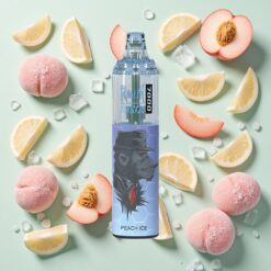 RandM Fumot Tornado 7000 Puffs 14ML Pêche Glace