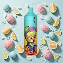 RandM Tornado 9000 Bouffées 18 mL Glace Bleue Délicieuse