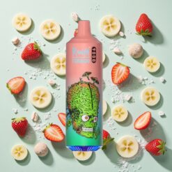 RandM Tornado 9000 Bouffées Rechargeable 850 mAh Fraise Banane