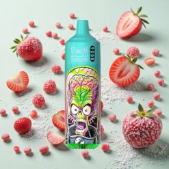 RandM Tornado 9000 Puffs 18 mL Fraise Grenade