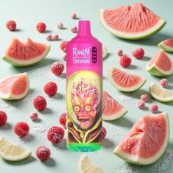 RandM Tornado 9000 Puffs 18 mL Framboise Pastèque