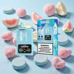 Razz Bar 40000 Bouffées Affichage Écran Puissance Bleu Framboise Glace-Fraise Pastèque Bubble Gum
