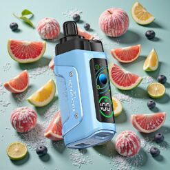 Razz Bar 45000 Bouffées Dragon Noir Ice avec Bobine Mesh 1.0 Ohm