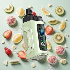 Razz Bar 45000 Bouffées Fraise Kiwi Vape Jetable