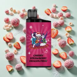 IGET Bar 3500 Puffs Cerise Fraise Fruit du Dragon PC+ALU