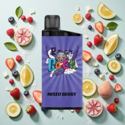 IGET Bar 3500 Puffs E-Liquide Baies Mixtes PC+ALU