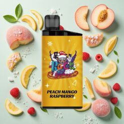 IGET Bar 3500 Puffs PC+ALU Pêche Mangue Framboise