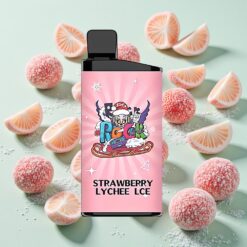 IGET Bar 3500 Puffs Vape Jetable Fraise Litchi Glace
