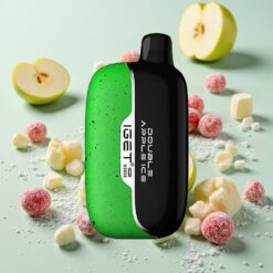 IGET Moon 5000 Puffs Double Pomme Glace PC 1.35 Ohm Mesh Taille 49.5x25.3x99.4 mm