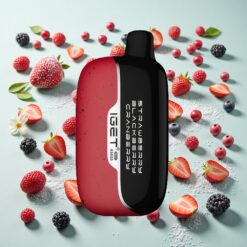 IGET Moon 5000 Puffs PC Fraise Mûre Canneberge