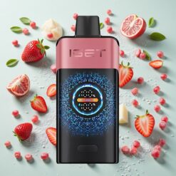 IGET ONE 12000 Puffs Écran Couleur Courbée Fraise Grenade Glace