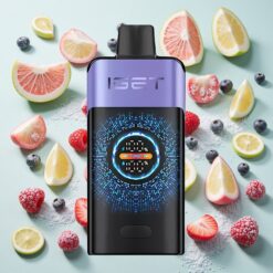 IGET ONE 12000 Puffs Écran Courbé Grande Taille Framboise Raisin Glacé