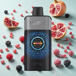 IGET ONE 12000 Puffs Écran Courbé Noir Cerise Grenade